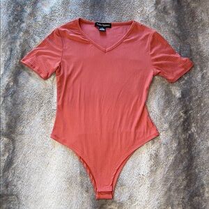 Soho Apparel Coral Bodysuit